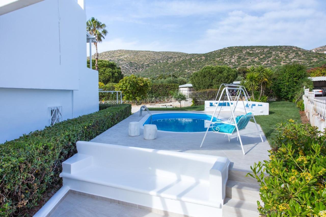 Vila Sarwnisland Lagonisi Exteriér fotografie